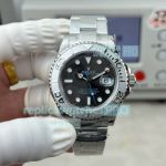 N+ Factory Clone Swiss 3235 Rolex Grey Dial Yacht-Master 40mm Stainless Steel Watch 